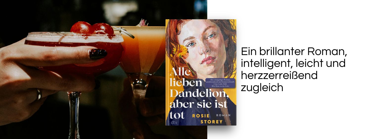 Cocktails. Link zum Buch Alle lieben Dandelion, aber sie ist tot.
