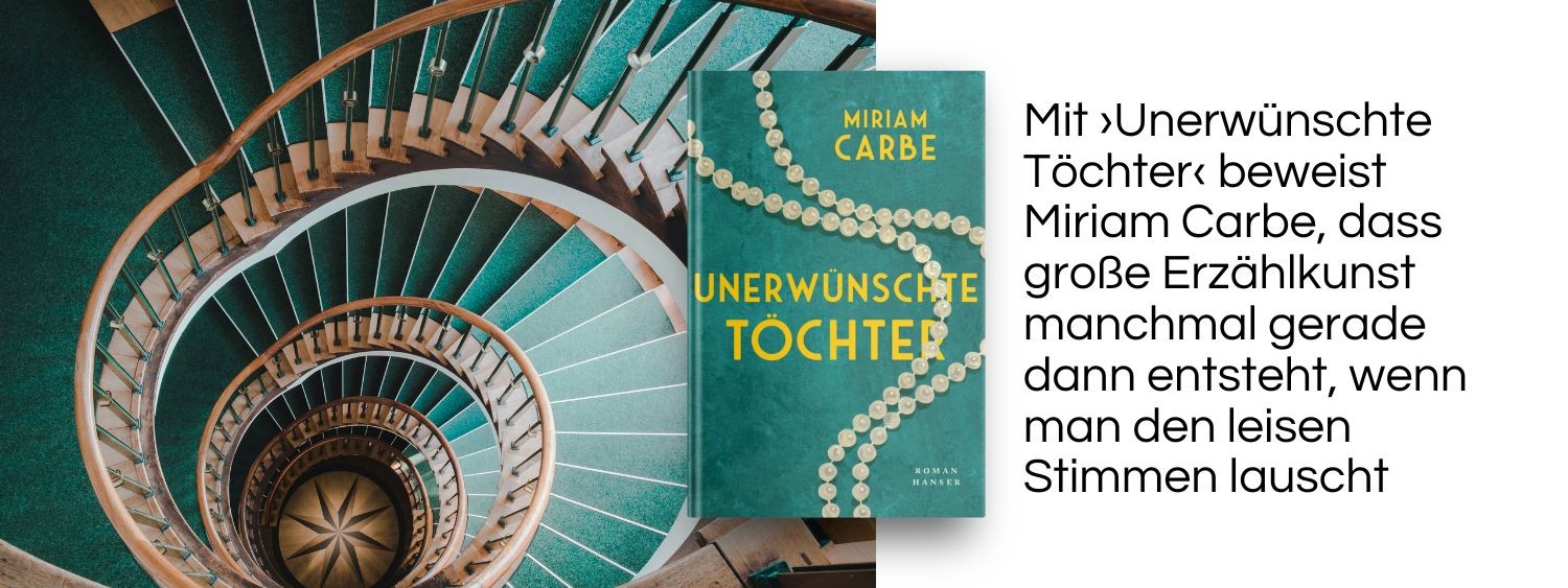 Wendeltreppe. Link zum Buch Unerwünschte Töchter.