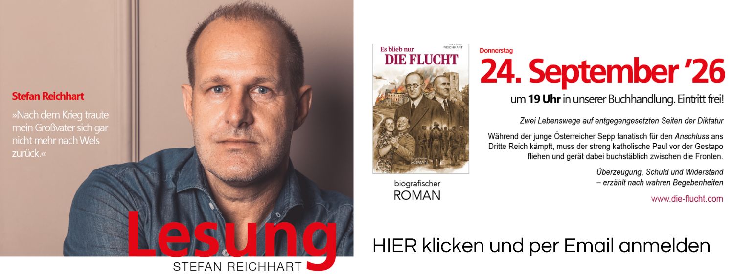 Einladung zur Lesung mit Stefan Reichhart am 24.09.2026