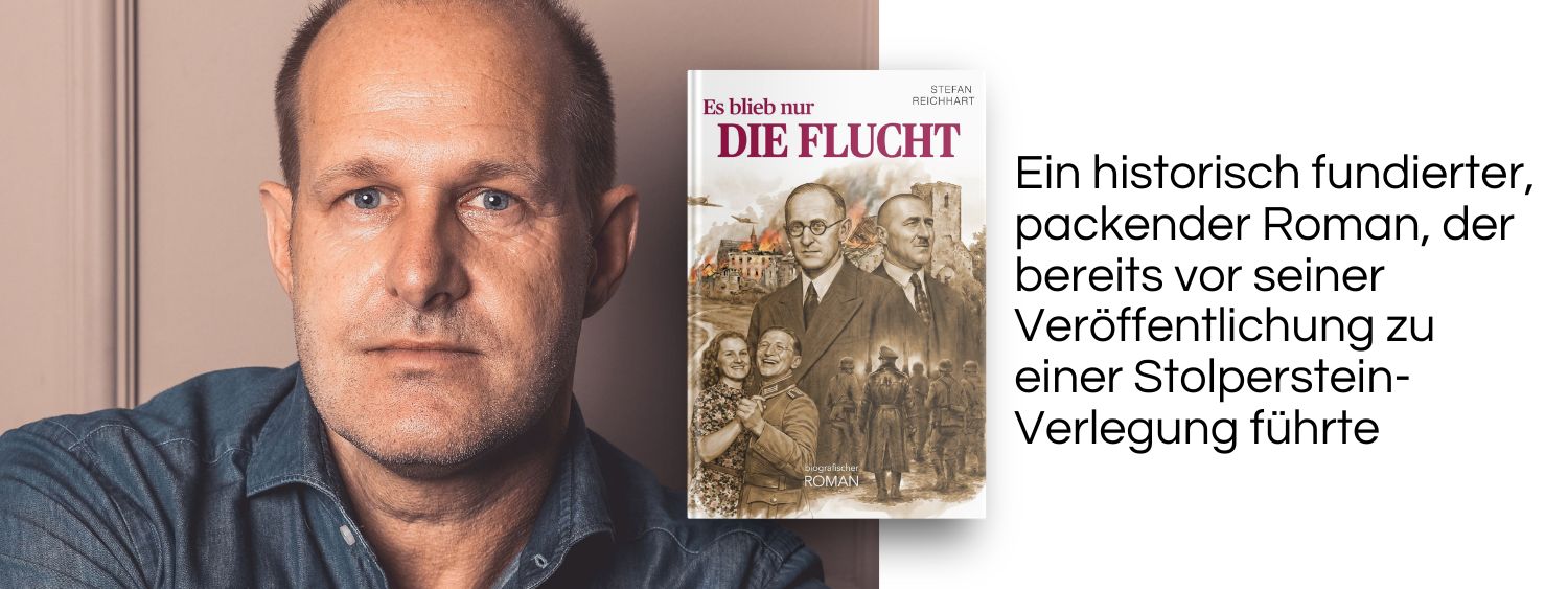Autor Stefan Reichhart. Link zum Buch Die Flucht. 
